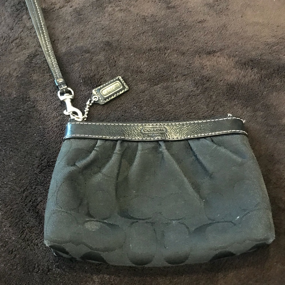 Small Coach Wristlet